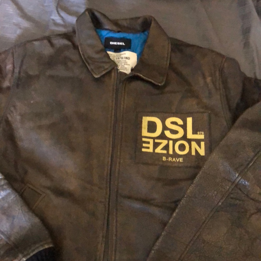 Diesel leather jacket